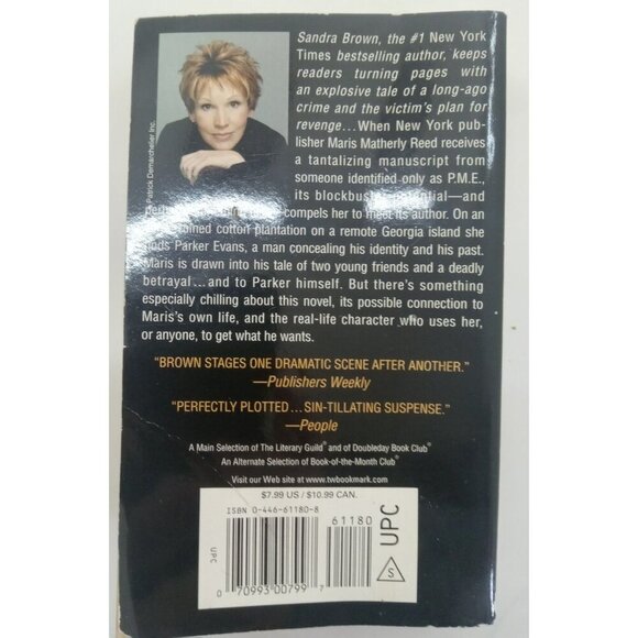 Envy by Sandra Brown – VG+ Romantic Suspense Bestseller Paperback Novel - Picture 2 of 3